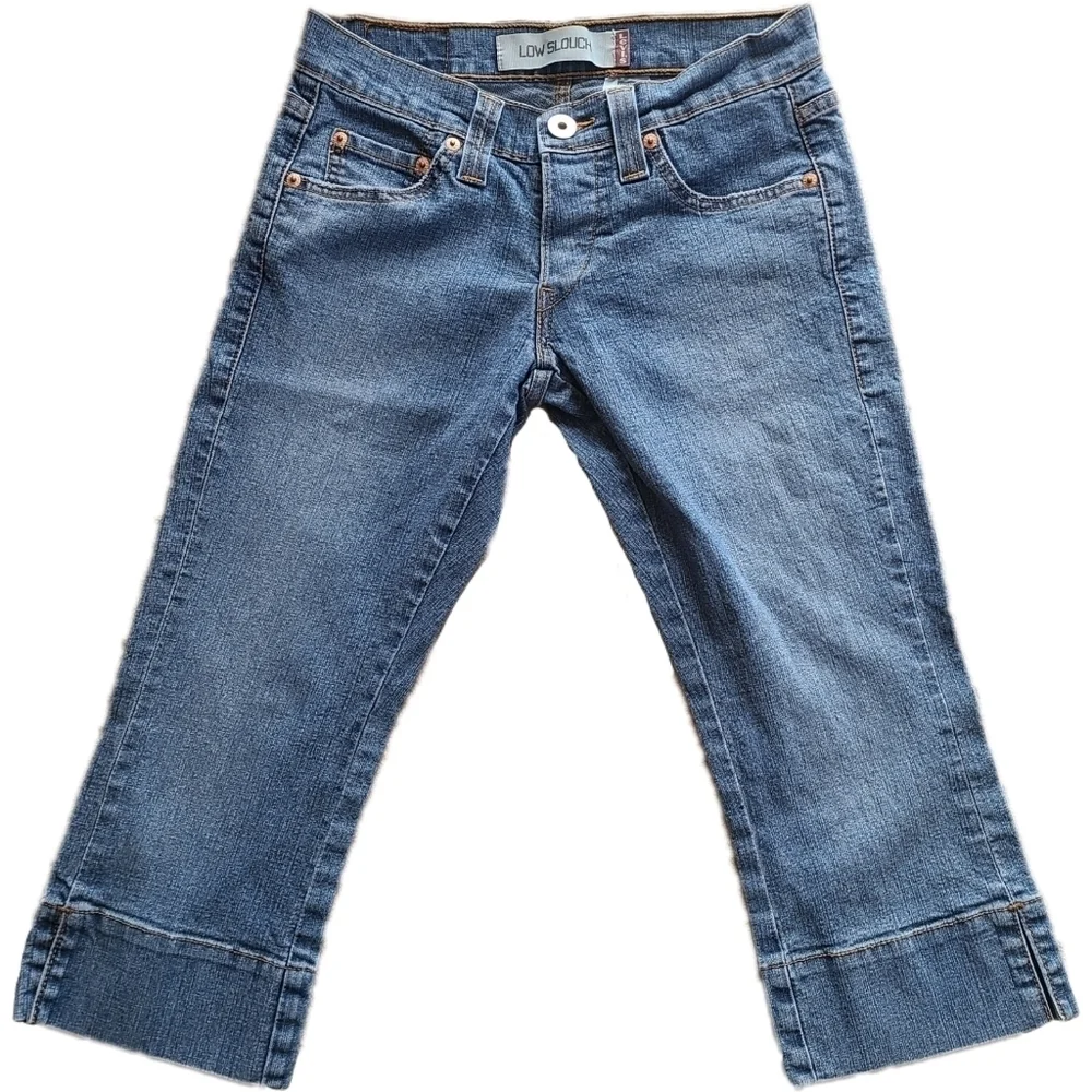 Levi's Low Slouch Capri Jeans - Picture 2 of 8